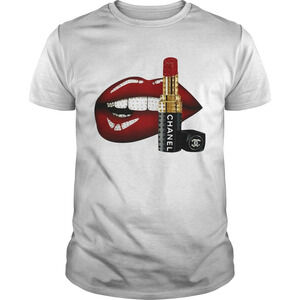 Lips And Chanel Lipstick Shirt
